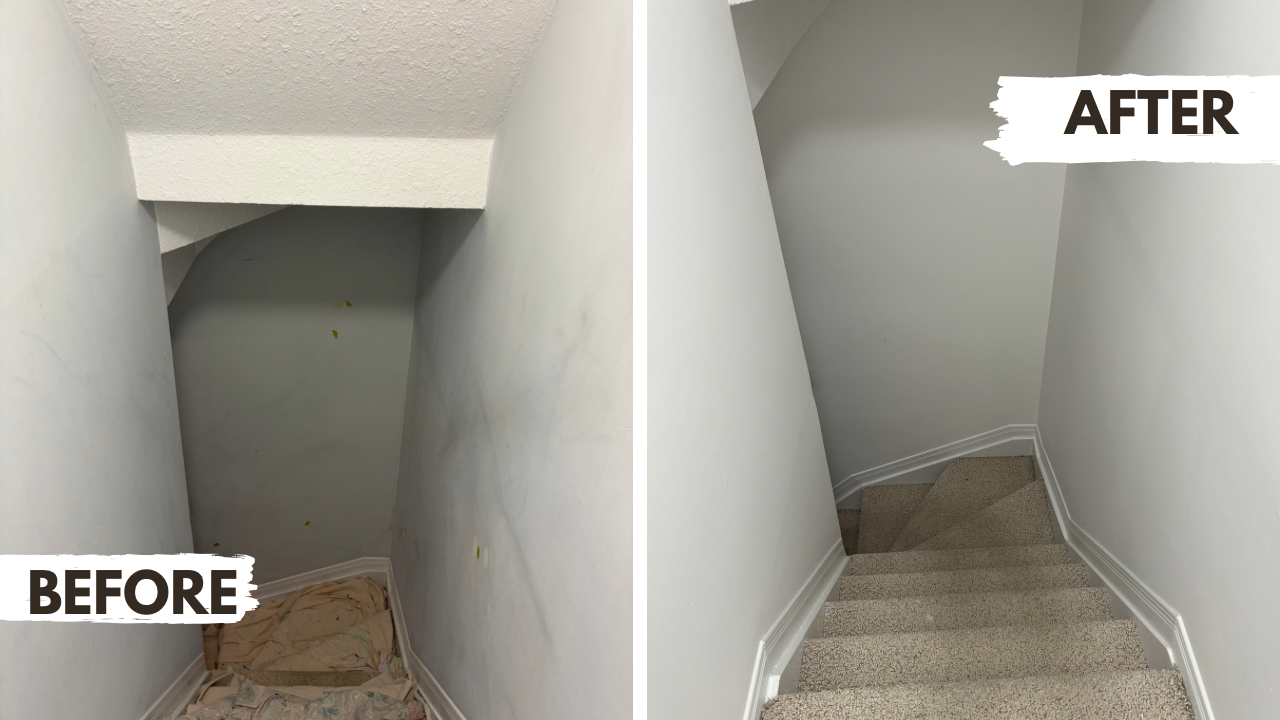 Before & After Stairwell
