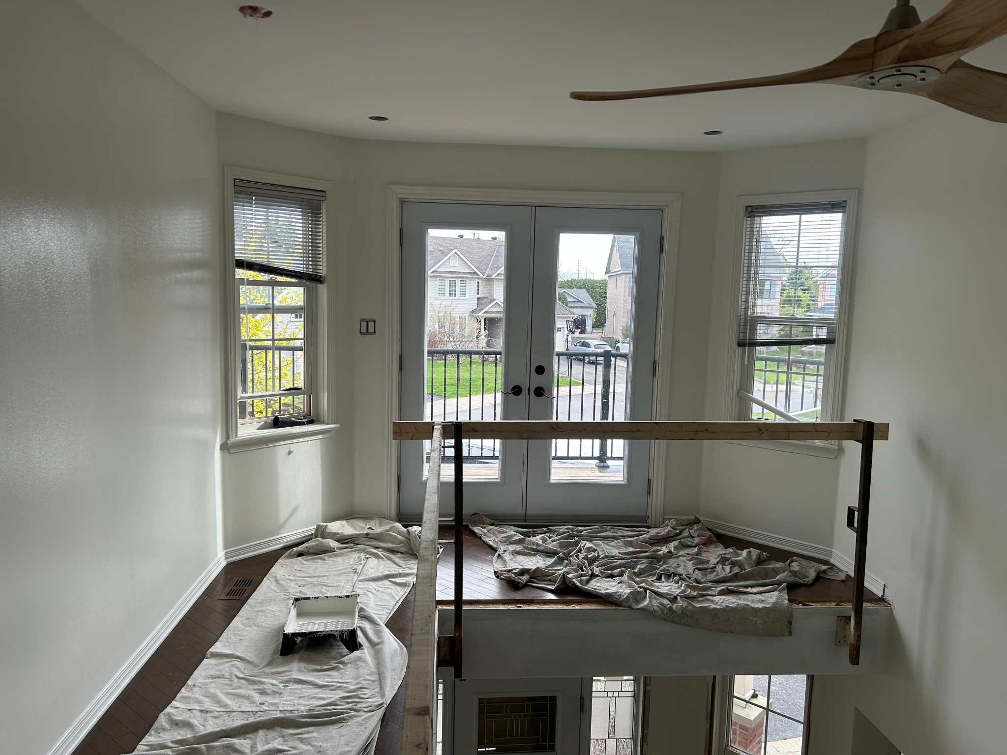 Interior painting project
